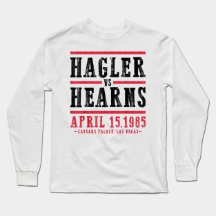 Hagler vs Hearns Long Sleeve T-Shirt